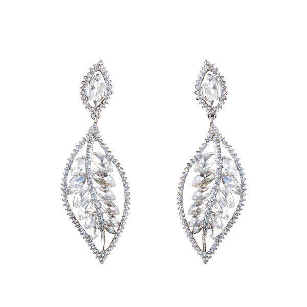 Pearl Earrings in 14kt White Gold